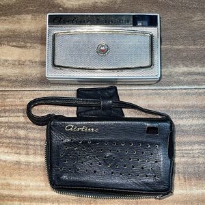 Vintage 1965 Airline #GEN 1254A 7 Transistor + Case